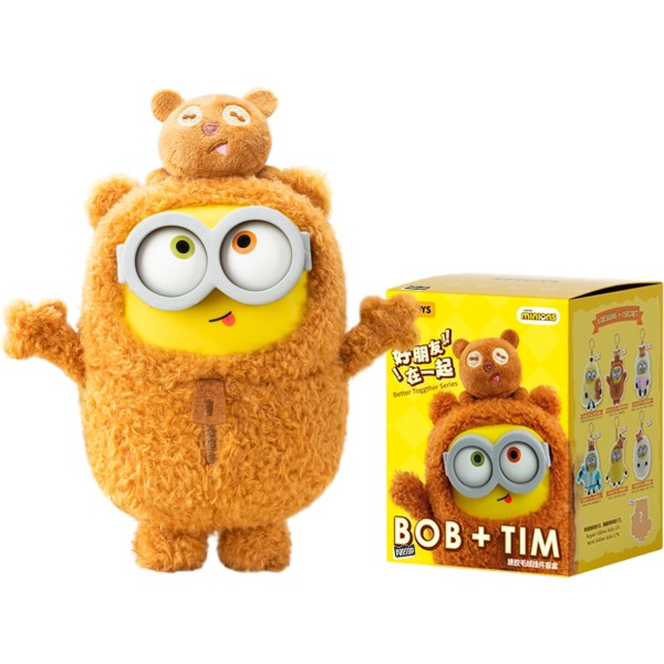 Фото - Колекційна м'яка іграшка Pop Top 52Toys Bob & Tim серія – МІНІОНИ в асортименті (25ZB301XHRTJ001)